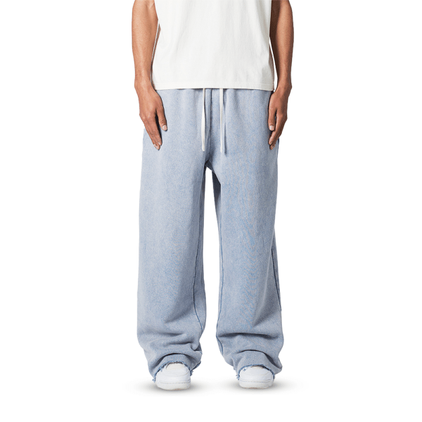 Rebel Haze Baggy Trouser | Blue Color