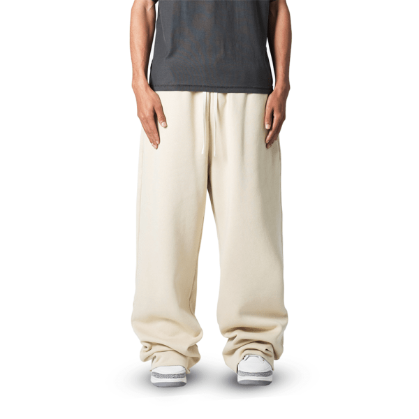 Rebel Haze Baggy Trouser | Cream Color