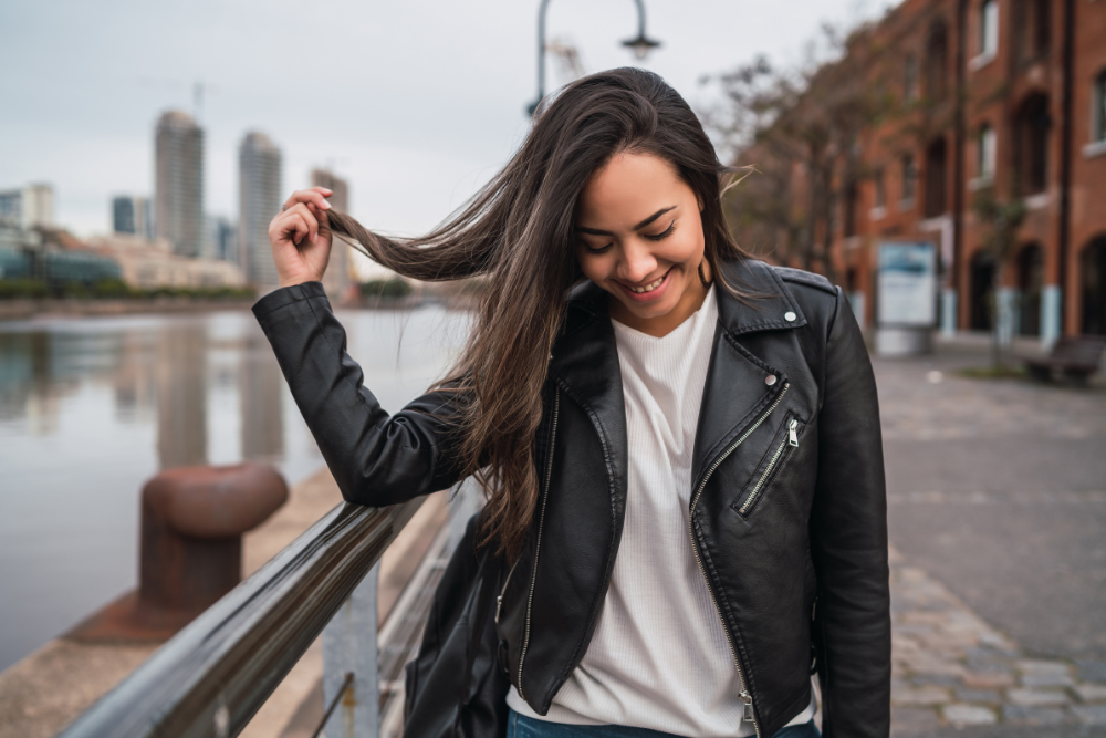 womens leather jackets